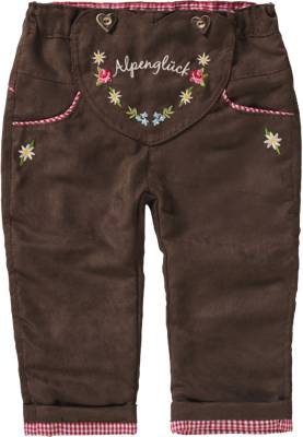 Hose für Mädchen, gefüttert