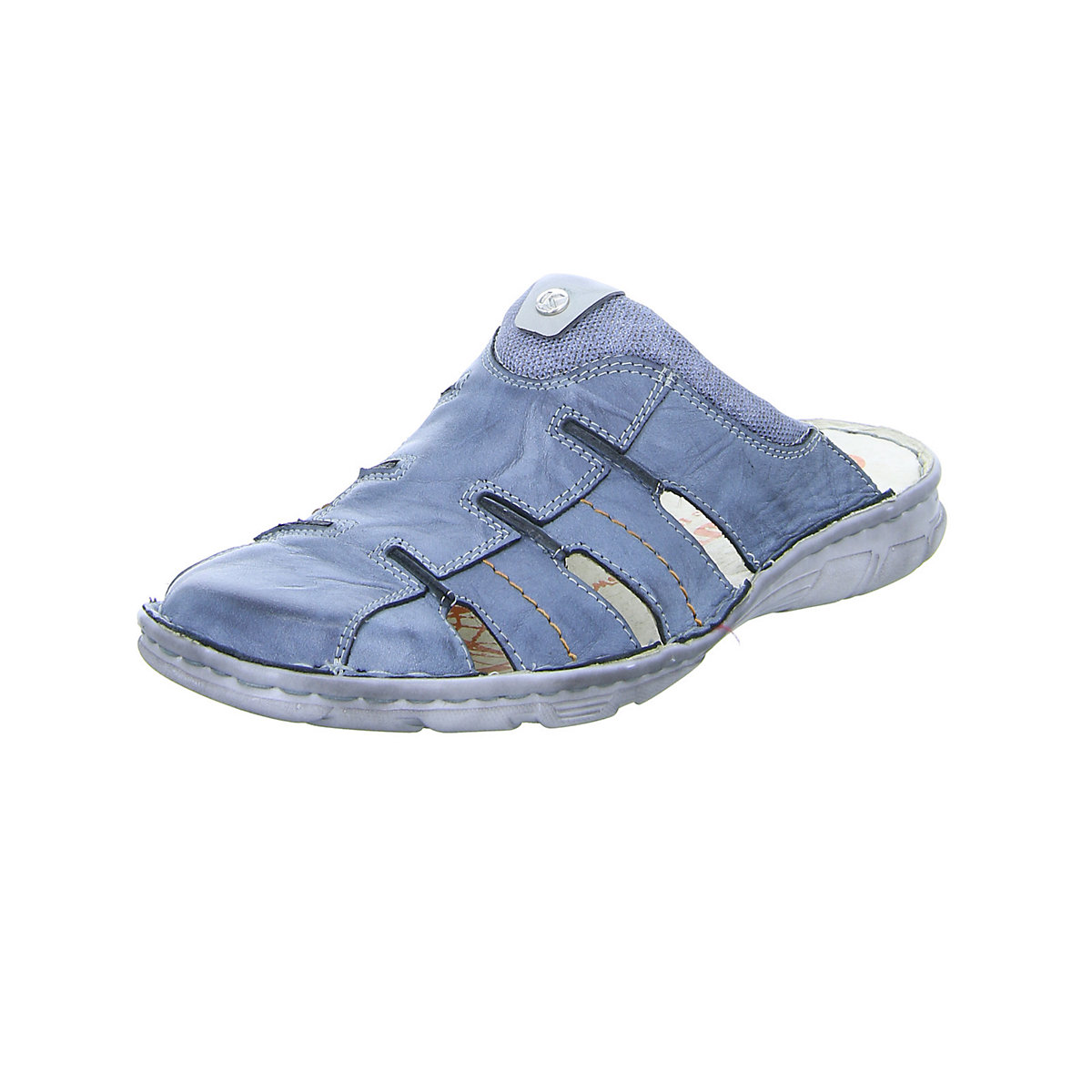 Krisbut Herren Slipper 1130-1 Pantoletten blau