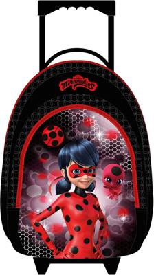 Trolleyrucksack Miraculous - Ladybug - Marienkäfer 2
