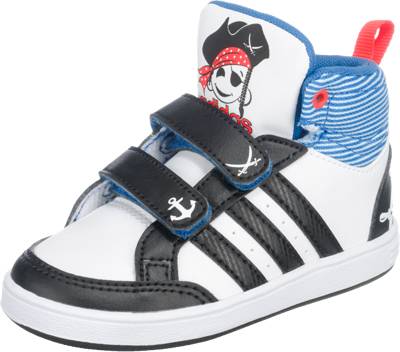  adidas Baby Sneakers  High HOOPS CMF MID f r Jungen wei  