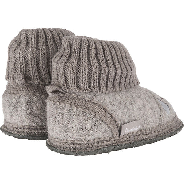 Schuhe Geschlossene Hausschuhe Sterntaler Baby Hausschuhe für Jungen grau Schuhe Geschlossene Hausschuhe Sterntaler Baby Hausschuhe für Jungen grau