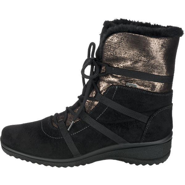 Schwarz München Gore tex 1 Stiefeletten Ara Weit Modell waOnCqax7