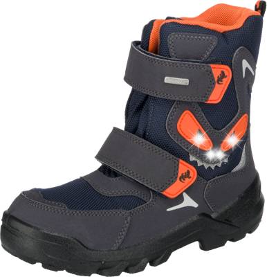 Lurchi Winterstiefel Blinkies, Sympatex, WMSWeite W für Lurchi, Halbschuhe für Jungen WMS Weite W, grau