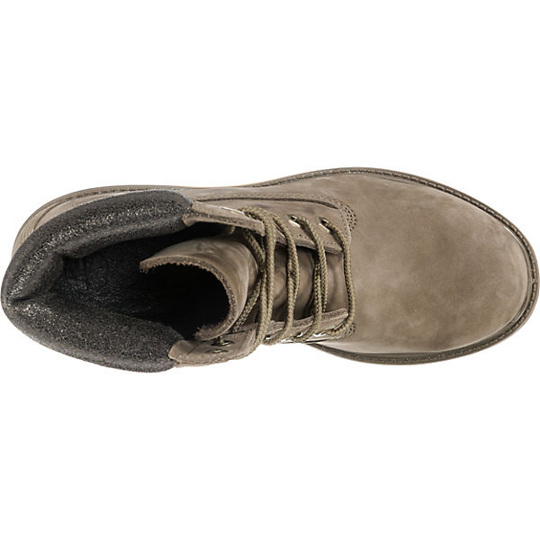 Schuhe Wanderschuhe Timberland 6in Premium Boot Schnürstiefeletten grau