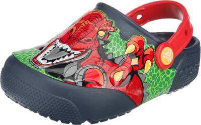 Clogs FunLab Lights für Jungen, Blinkies, Dino