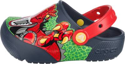 Clogs FunLab Lights für Jungen, Blinkies, Dino 2