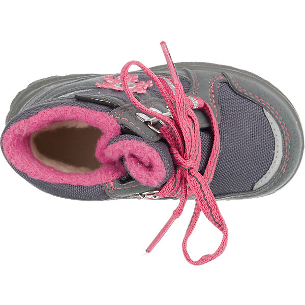 Schuhe Winterstiefel superfit Baby Winterstiefel HUSKY für Mädchen GORE-TEX Weite M4 gefüttert grau