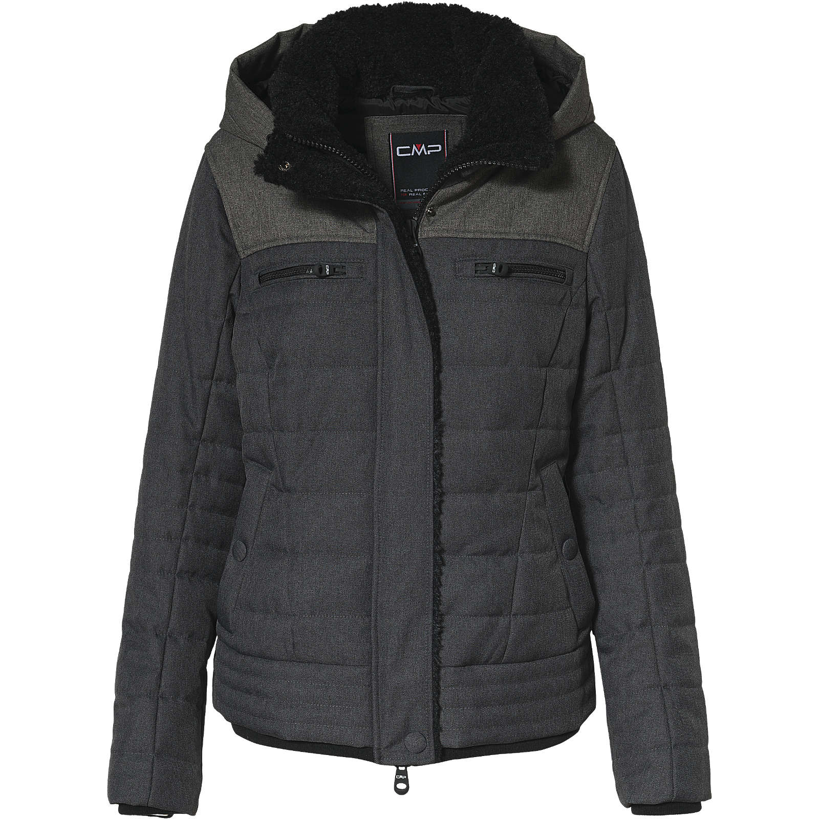 CMP Winterjacke anthrazit Damen Gr. 42 CMP Winterjacke anthrazit Damen Gr. 42
