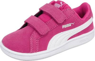 puma shoes pink kids