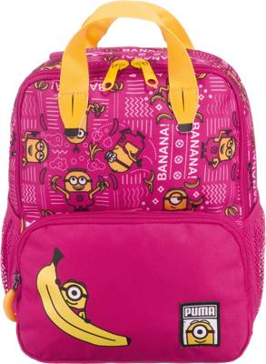 PUMA Kindergartenrucksack Minions für Mädchen, 11l