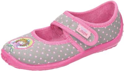 Prinzessin Lillifee, Prinzessin Lillifee Hausschuhe für Mädchen, grau Die Spiegelburg Halbschuhe Prinzessin Lillifee für Mädchen