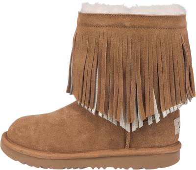 Winterstiefel Classic Short II Fringe für Mädchen 2