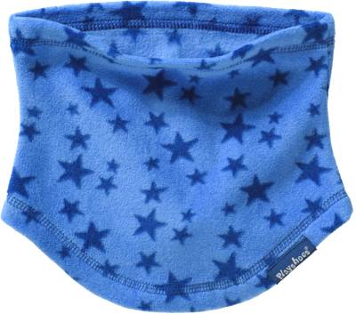 Playshoes Kinder Fleece-Schlauchschal Sterne blau