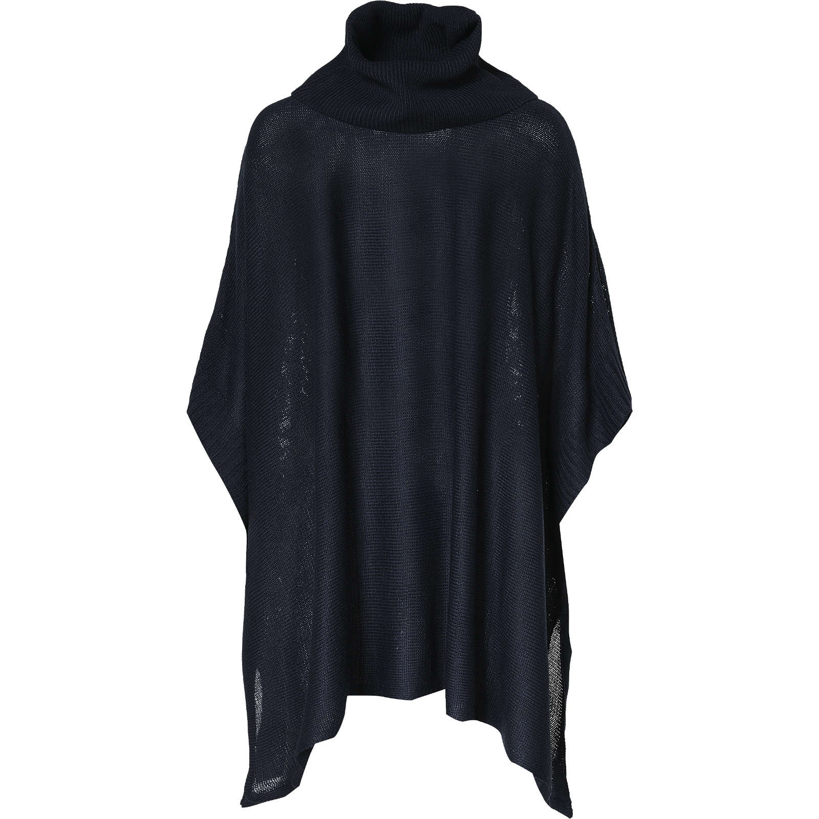BLUE SEVEN Poncho dunkelblau Damen Gr. 36 BLUE SEVEN Poncho dunkelblau Damen Gr. 36