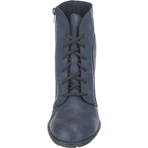 Schuhe Schnürstiefeletten rieker Schnürstiefeletten blau-kombi Schuhe Schnürstiefeletten rieker Schnürstiefeletten blau-kombi