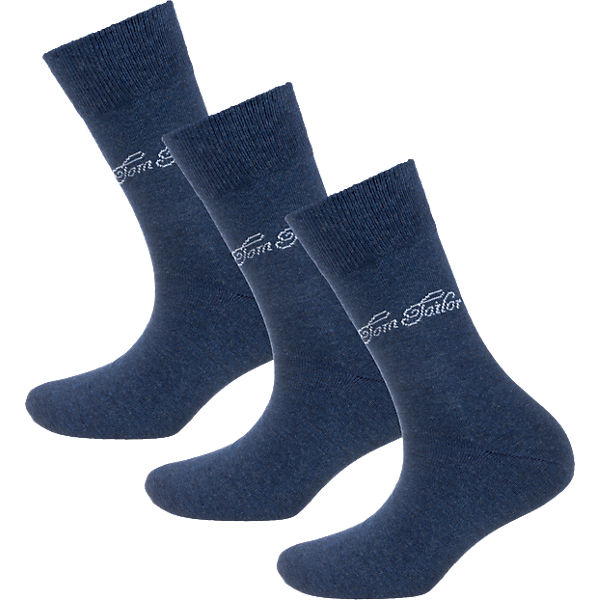 3er Pack Tom Tailor Women Socks Uni Basic, 3er Socken