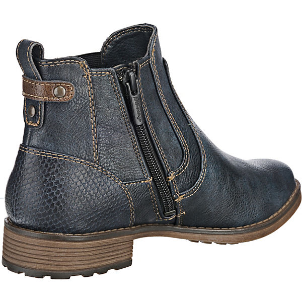 Schuhe Chelsea Boots MUSTANG 1265-501-820 Chelsea Boots dunkelblau