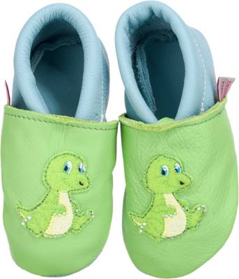 Krabbelschuhe für Jungen, Dino