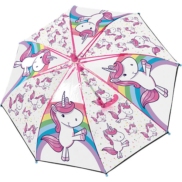 Regenschirm Kinderschirm Junge Mädchen bis ca 8 Jahre pink Unicorn Kids Einhorn
