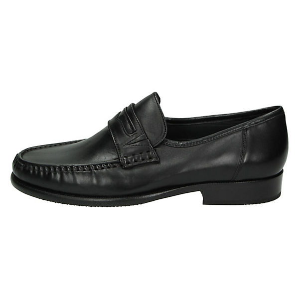 Schuhe Klassische Slipper Sioux Mokassin Ched-XL Klassische Slipper schwarz