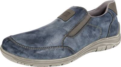 Rieker Slipper Blau - Bequem Slipper Mit Gummizug