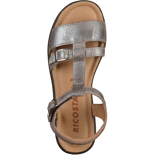 Schuhe Klassische Sandalen RICOSTA Sandalen Sandalen silber