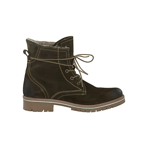 Schuhe Klassische Stiefeletten Tamaris Schnürstiefelette braun Schuhe Klassische Stiefeletten Tamaris Schnürstiefelette braun