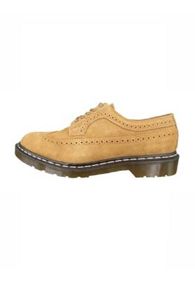 Business-Schuhe Wingtip Brogue Chestnut 2