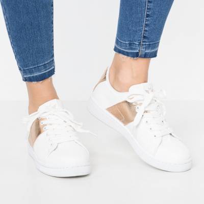 Tessa Metallic Stripe Sneaker Sneakers Low 2