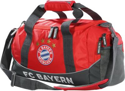 Sporttasche klein FC Bayern rot 2