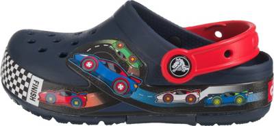 Clogs Blinkies für Jungen, Rennauto 2