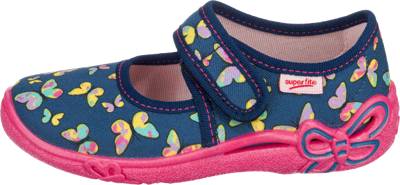 Hausschuhe BELINDA für Mädchen, Schmetterling, Weite M3 2