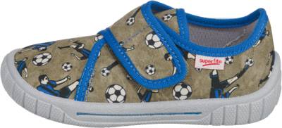 Hausschuhe BILL für Jungen, Fußball, Weite M4 2