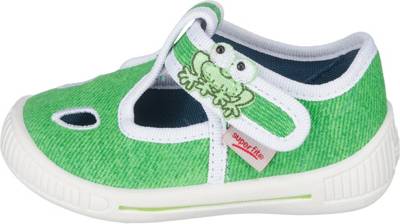 Baby Hausschuhe BULLY für Jungen, Frosch, Weite M3 2