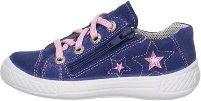 Halbschuhe TENSY für Mädchen, Sterne, Weite M4 2