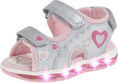 Baby Sandalen Blinkies SAND.TODO für Mädchen, Herzen