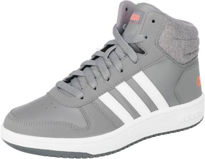 adidas Sport Inspired, Sneakers High HOOPS MID 2.0 K für Jungen, grau