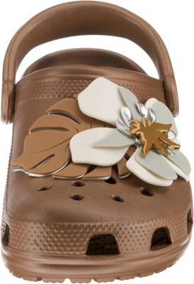 crocs, Classic Botanical Floral Clog Clogs, bronze mirapodo