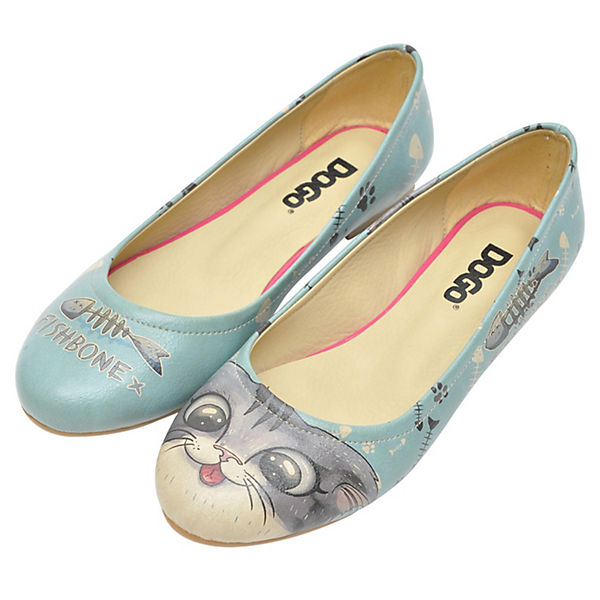 Dogo Shoes, Klassische Ballerinas Fishbone Lover, mehrfarbig Dogo Shoes, Klassische Ballerinas Fishbone Lover, mehrfarbig
