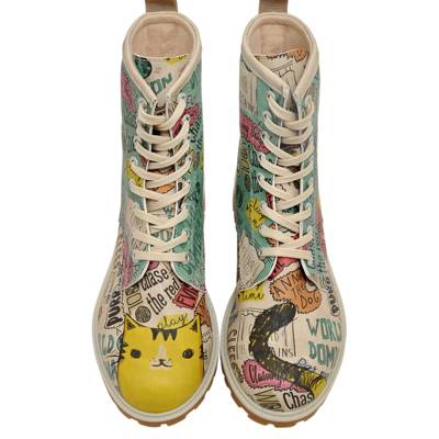 Dogo Shoes, DOGO Boots Cat's Mind 42 Klassische Stiefel, mehrfarbig