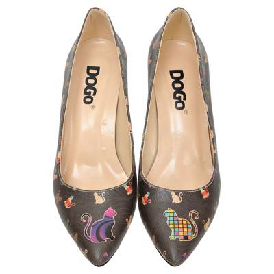 Dogo Shoes, DOGO Stiletto Kittens Klassische Pumps, schwarz mirapodo