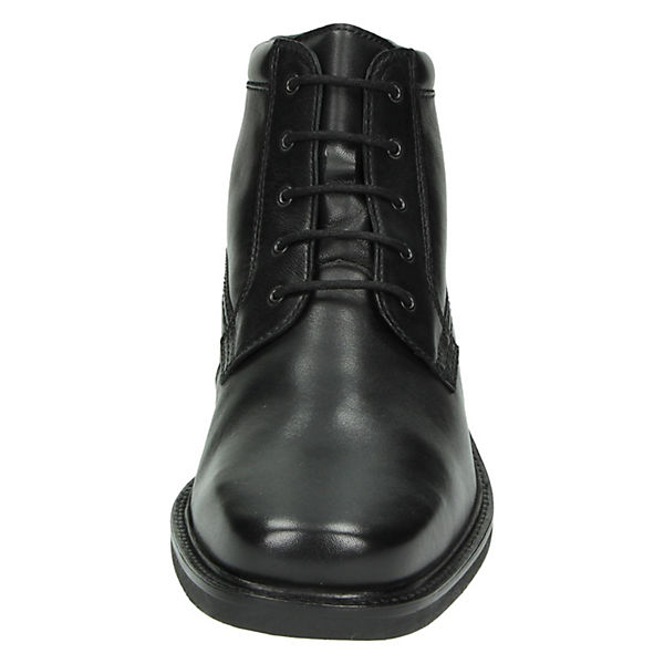 Schuhe Schnürstiefeletten Sioux Stiefelette Landis-LF Schnürstiefeletten schwarz