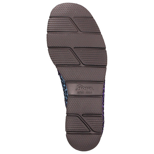 Schuhe Schnürschuhe Sioux Mokassin Grash.-D172-29 Schnürschuhe blau