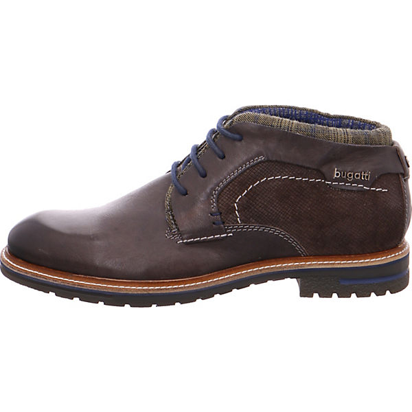 Schuhe Schnürstiefel bugatti Stiefel grau Schuhe Schnürstiefel bugatti Stiefel grau