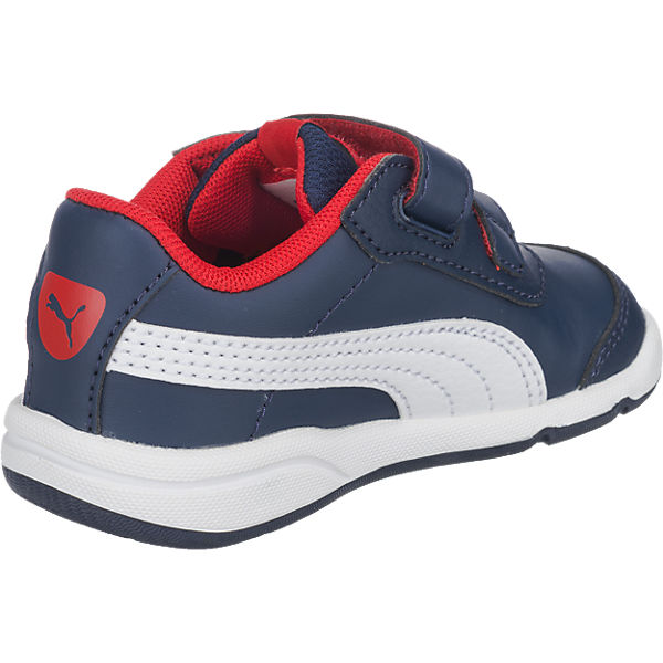 Schuhe Sneakers Low PUMA Baby Sneakers Low STEPFLEEX 2 SL V INF für Jungen dunkelblau