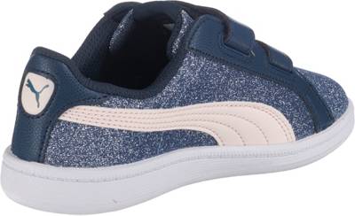 puma mädchen smash v2 glitz glamm v ps sneaker puma mädchen smash v2 glitz glamm v ps sneaker