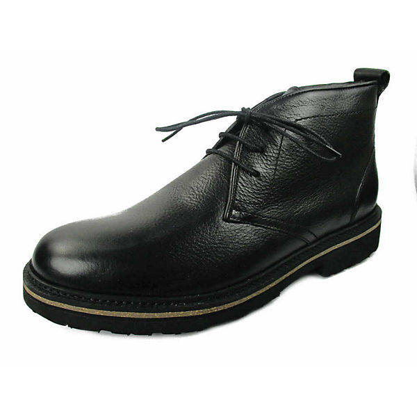 Schuhe Schnürstiefel Solidus Stiefel schwarz