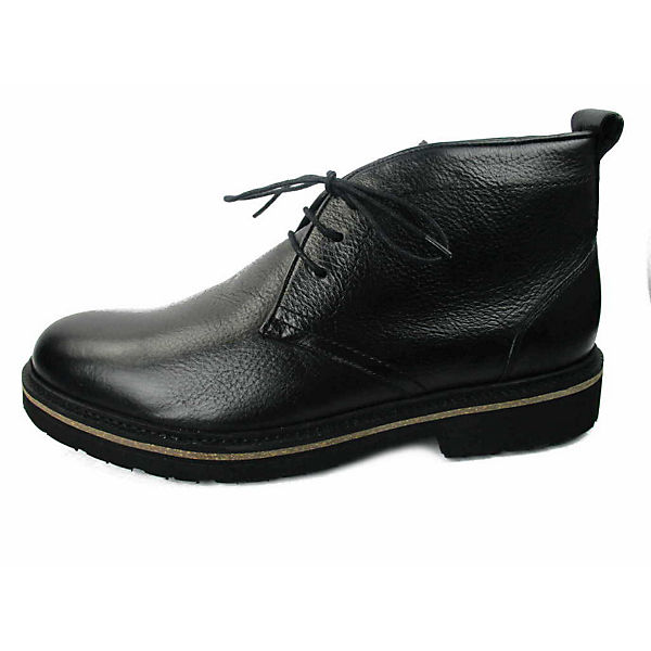Schuhe Schnürstiefel Solidus Stiefel schwarz