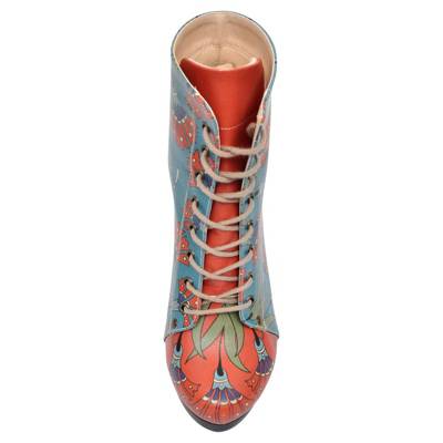 Dogo Shoes, DOGO Chloe Classics PlateauStiefel, blau mirapodo