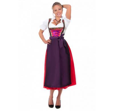 Langes Dirndl 3-teilig Dirndl 2